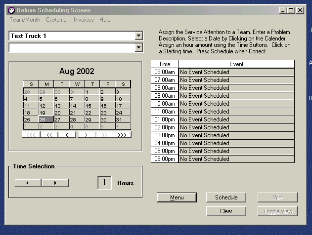 Simple Dispatcher Screenshot